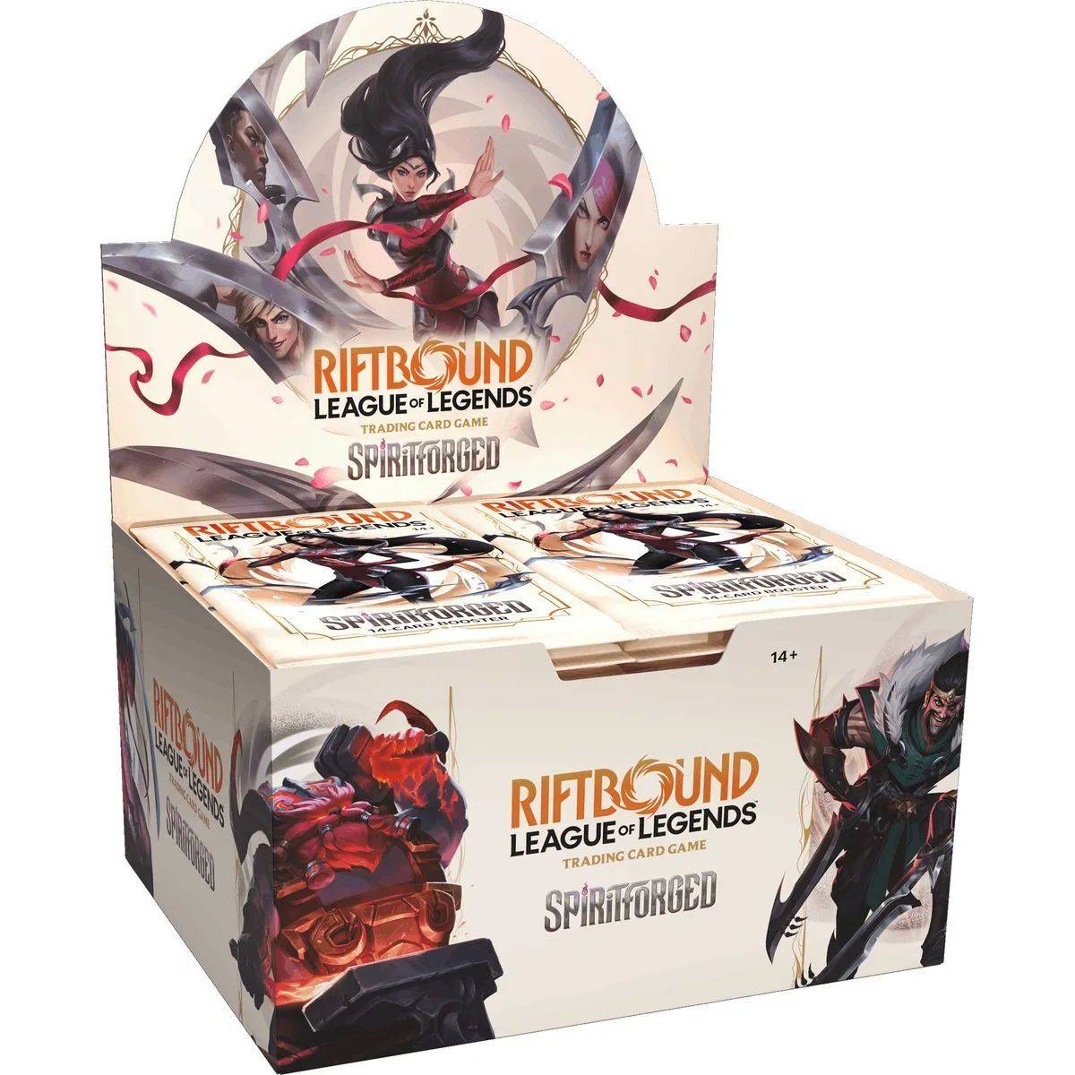 boite de 24 boosters set 2 armes spirituelles riftbound league of legends tcg francais 6a3a43ab25c30
