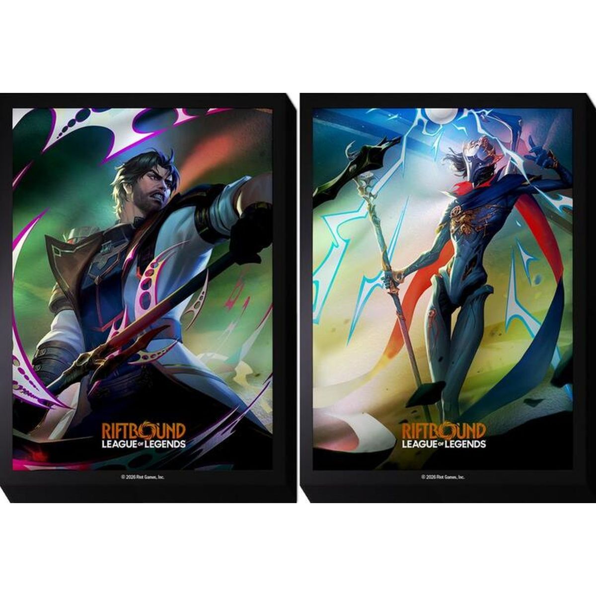100 Protèges Cartes - Pochettes - Jayce Vs Viktor - Riftbound League of Legends TCG - Set 4 Vendetta- Scellé