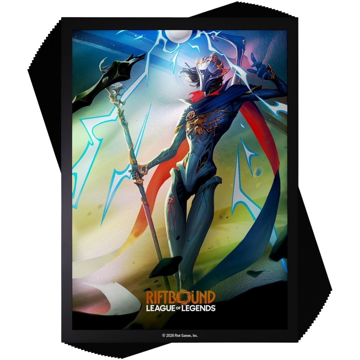 100 Protèges Cartes - Pochettes - Jayce vs Viktor - Riftbound League of Legends TCG - Set 4 Vendetta - Scellé
