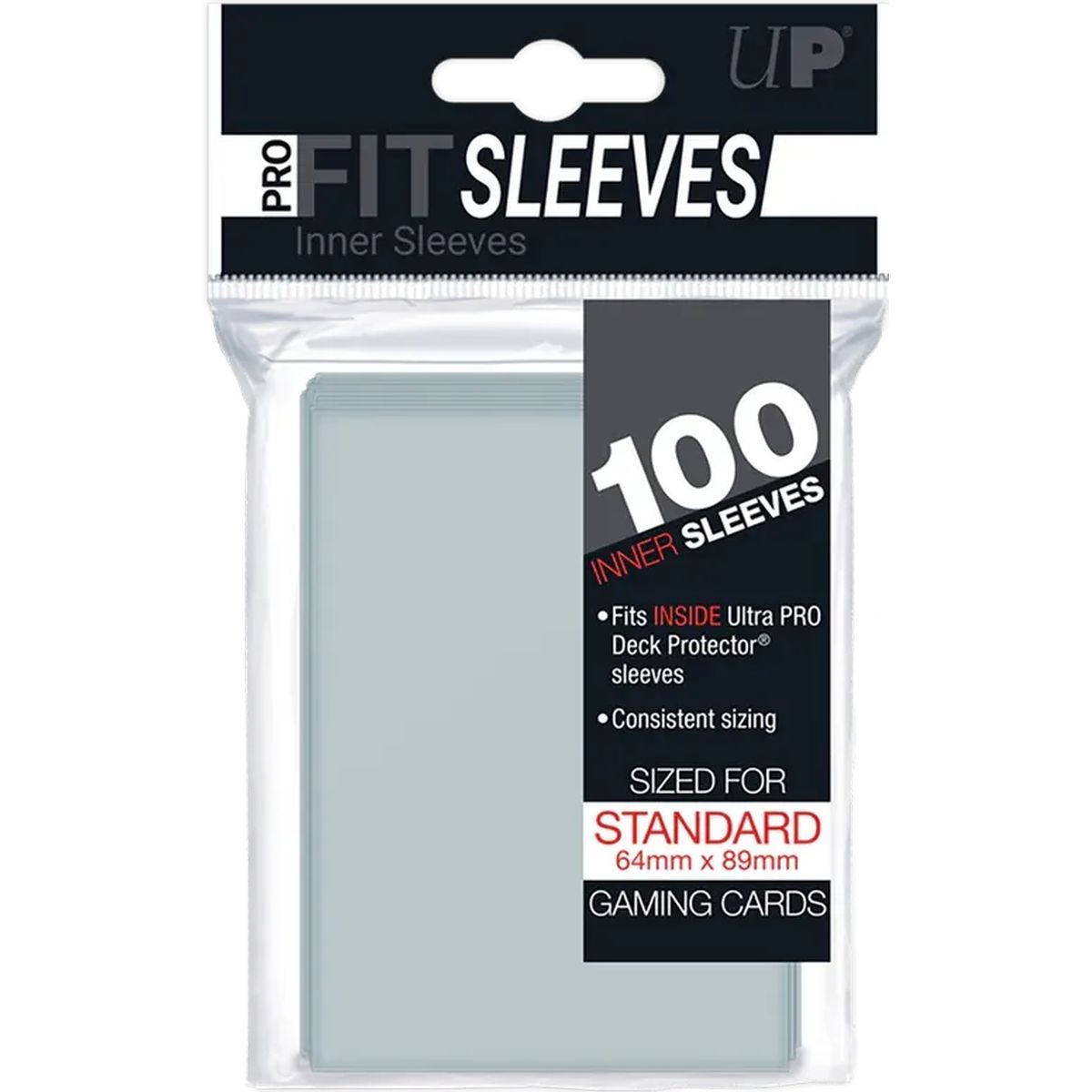 Item 100 Protèges Cartes Pro-Fit - Taille Standard - Ultra Pro - (100)