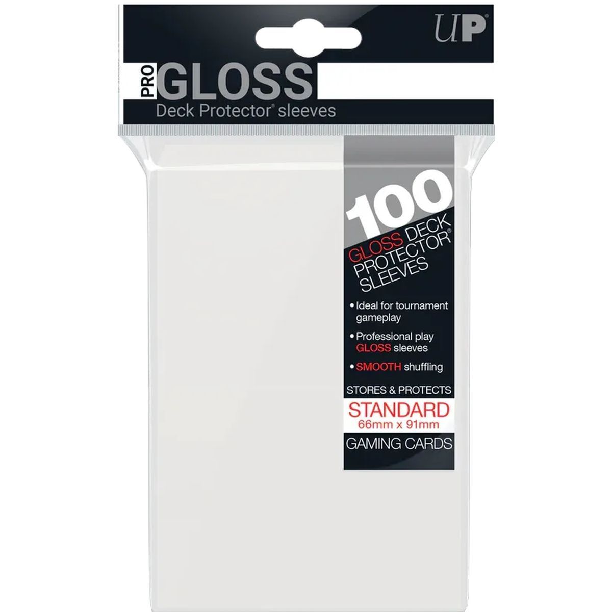 Item 100 Protèges Cartes - Standard - Pro-Gloss : Clear Transparent - Ultra Pro