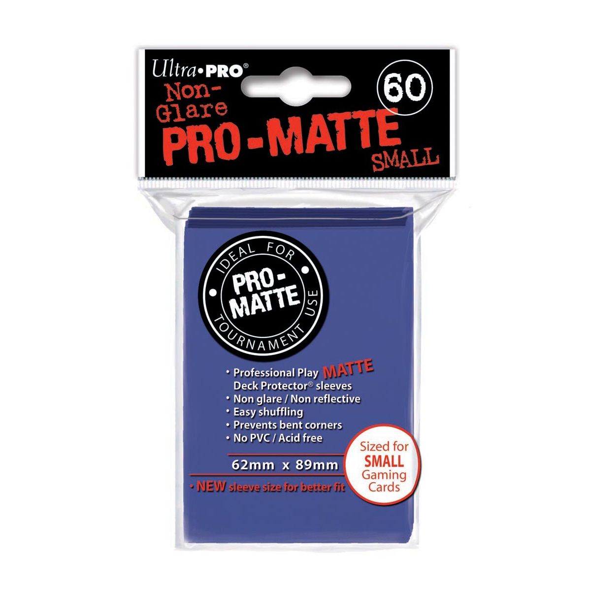 Proteges Cartes Matte - Small Bleu (60)