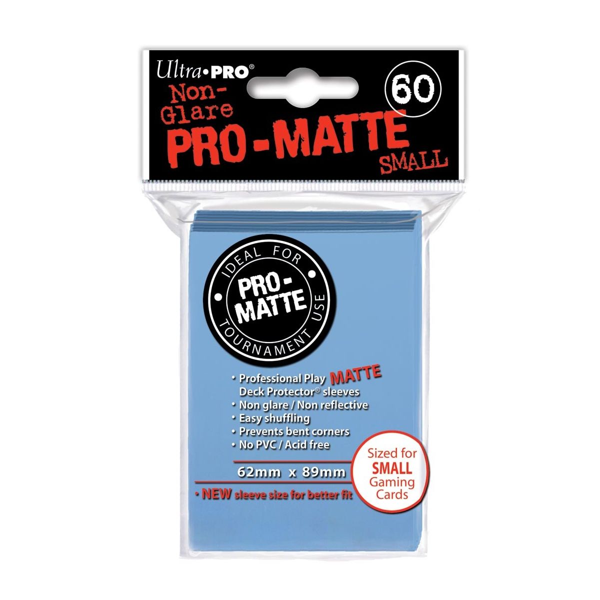 Proteges Cartes Matte - Small Bleu Clair (60)