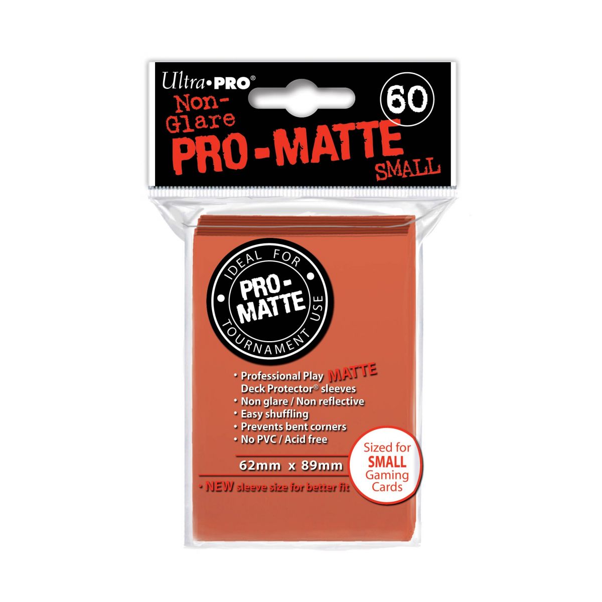 Proteges Cartes Matte - Small Peche (60)