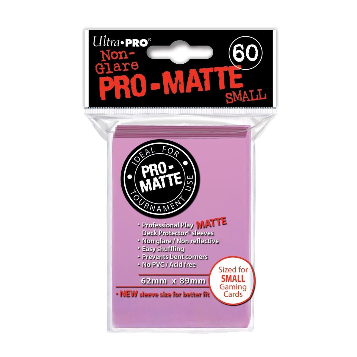 Proteges Cartes Matte - Small Rose (60)