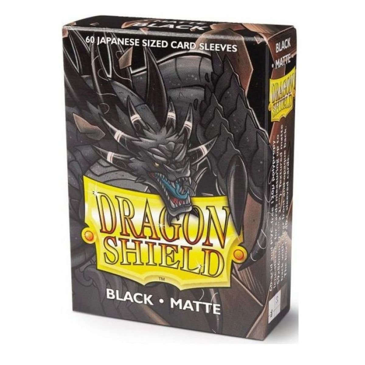 Item Dragon Shield Small Sleeves - Matte Black (60)