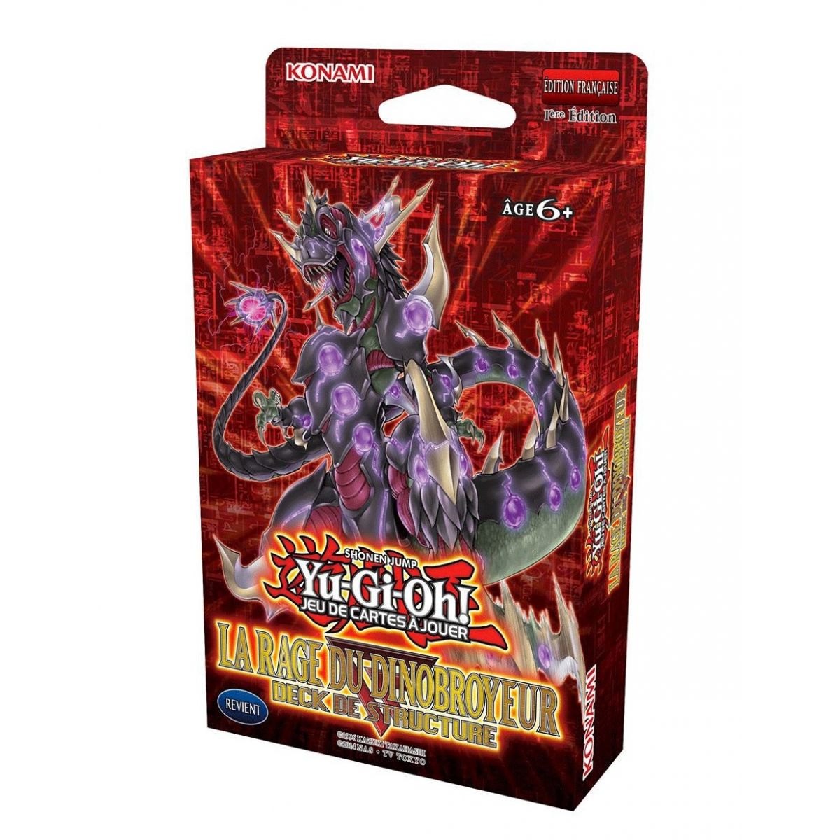 Yu-Gi-Oh! - Deck de Structure - La Rage du Dinobroyeur - FR