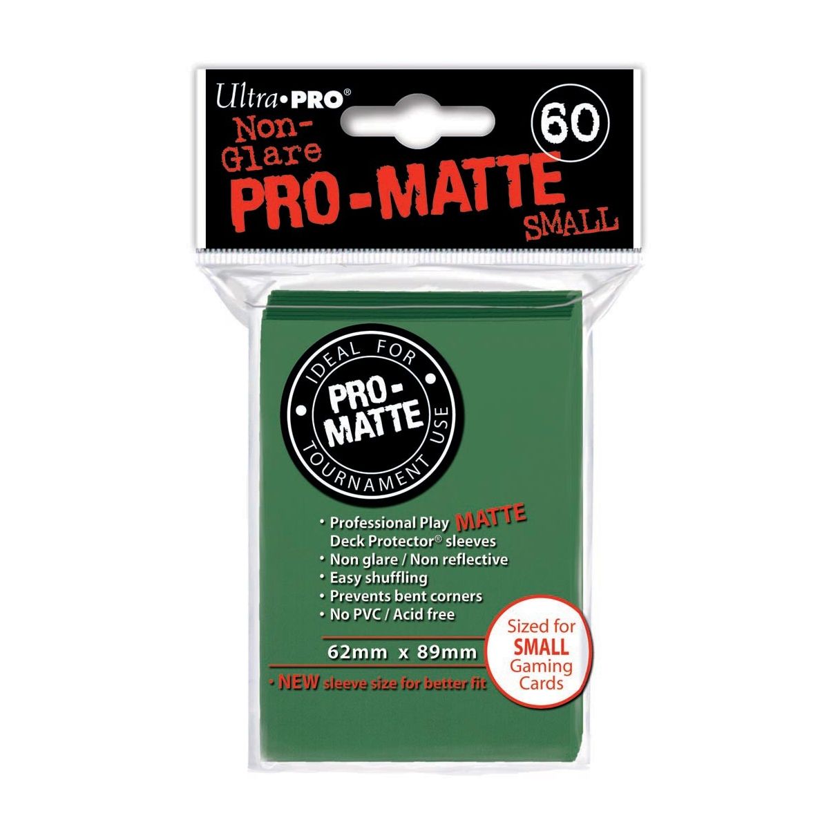 Proteges Cartes Matte - Small Vert Citron (60)