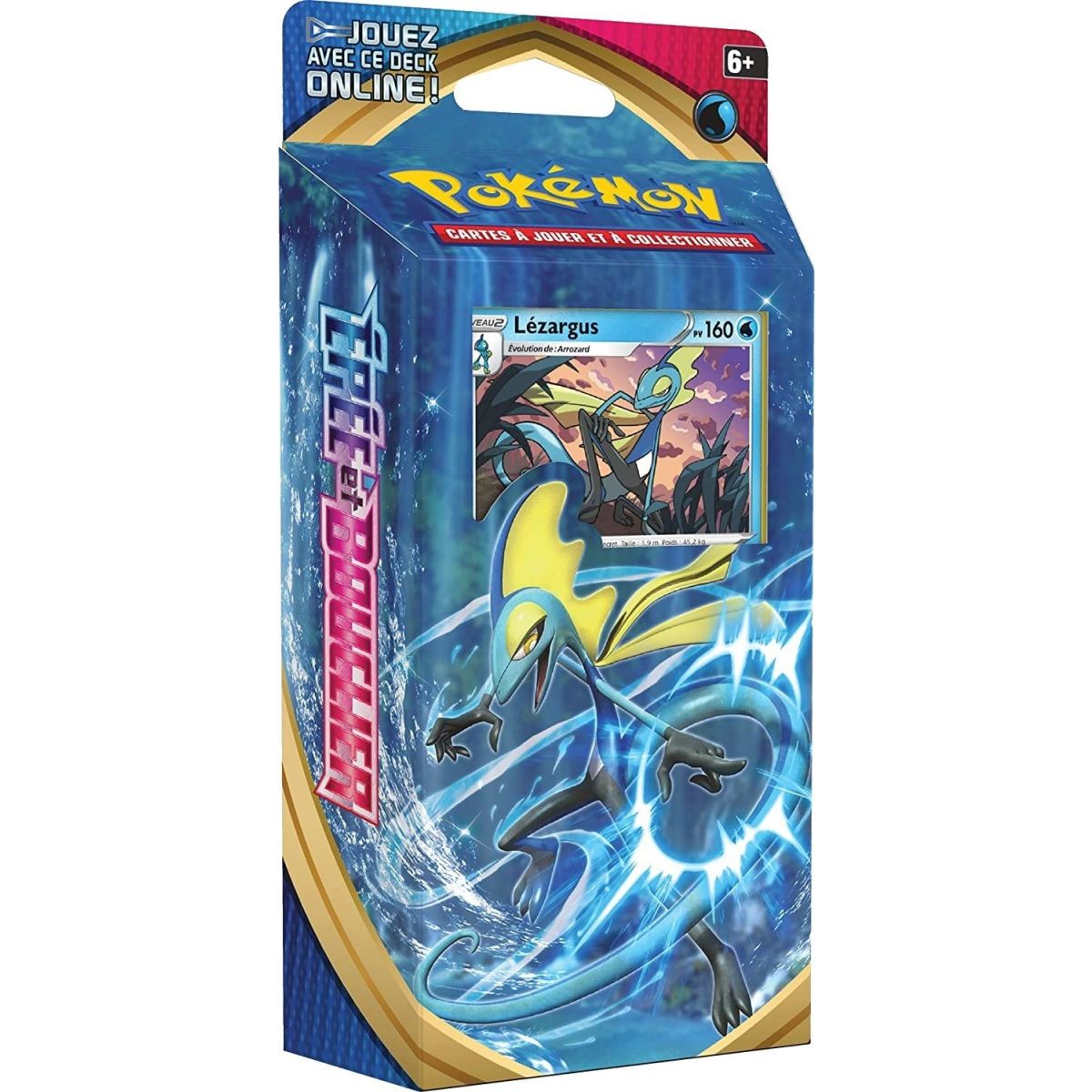 Pokémon - Deck de Démarrage - Lézargus - Épée et Bouclier [EB01] - FR