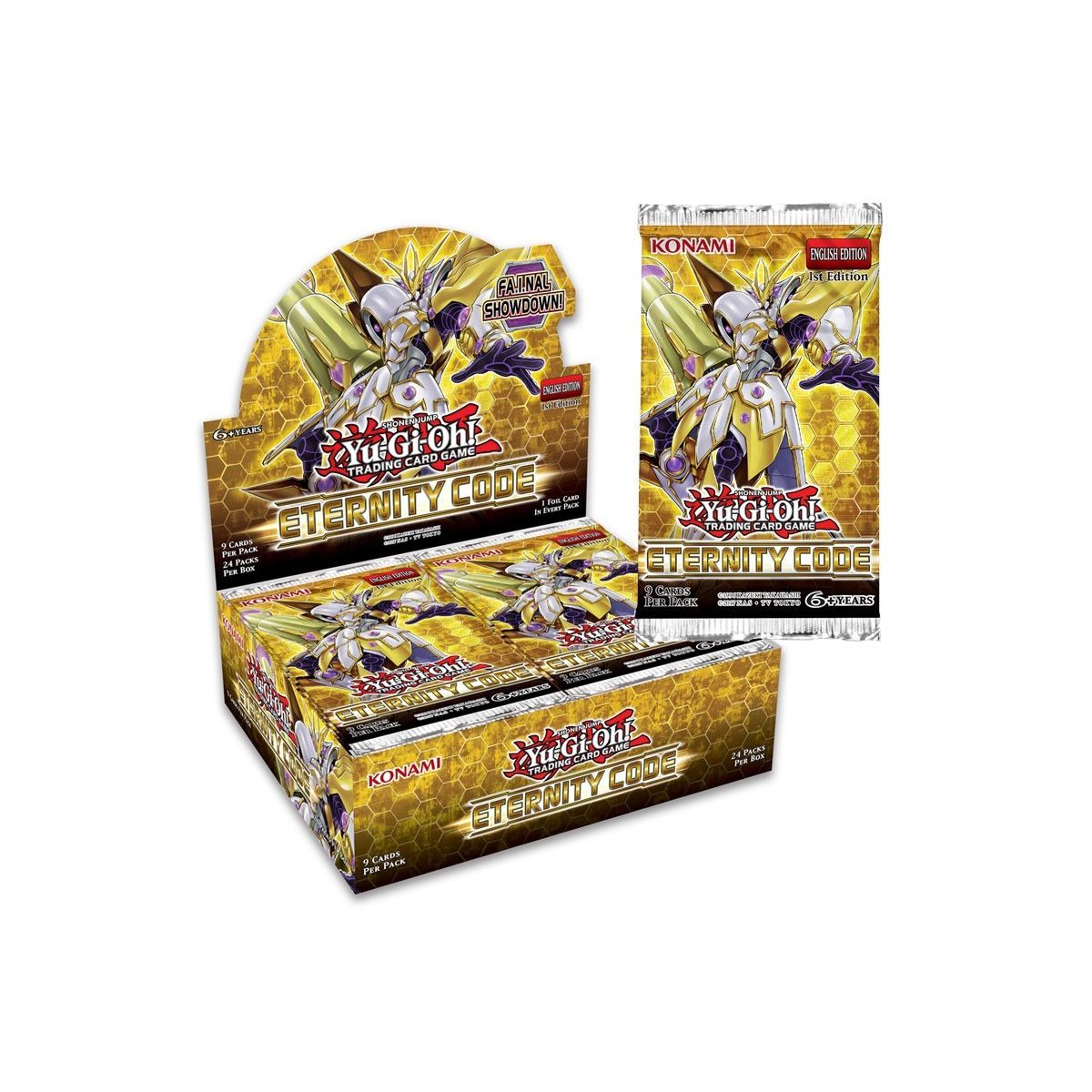 Display Yu-Gi-Oh! Boite de 24 Boosters Le Code de l'Eternité - FR