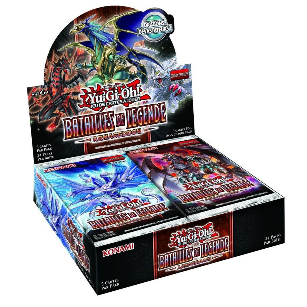 Yu-Gi-Oh! - Display - Boite de 24 Boosters - Batailles de Légende : Armaggedon - FR