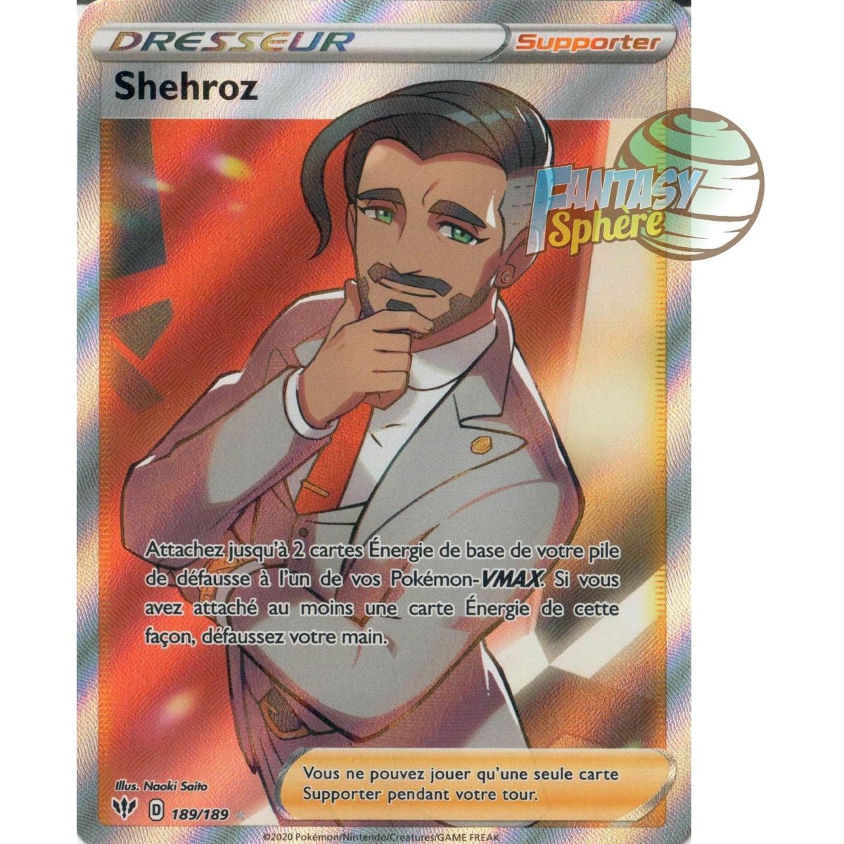 Shehroz - Full Art Ultra Rare  189/189  - EB03 Ténèbres Embrasées