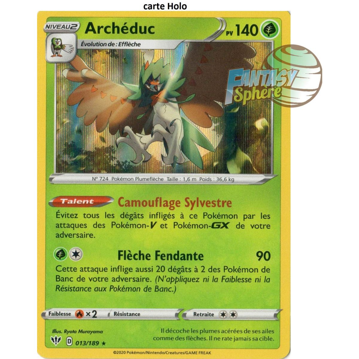 Archéduc - Holo Rare 13/189  - EB03 Ténèbres Embrasées