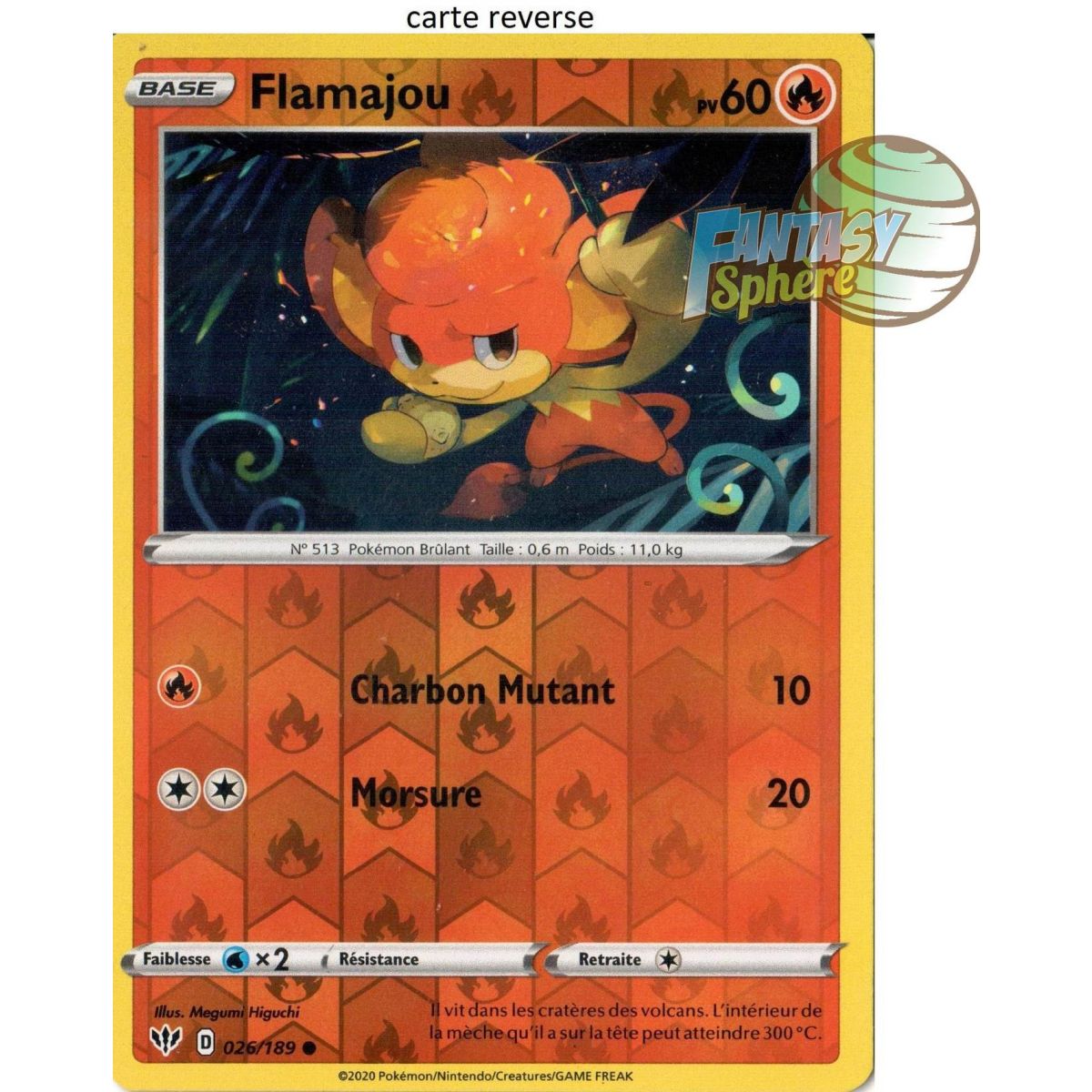 Flamajou - Reverse 26/189  - EB03 Ténèbres Embrasées