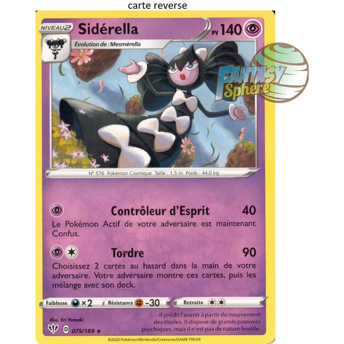 Item Sidérella  - Reverse 75/189  - EB03 Ténèbres Embrasées