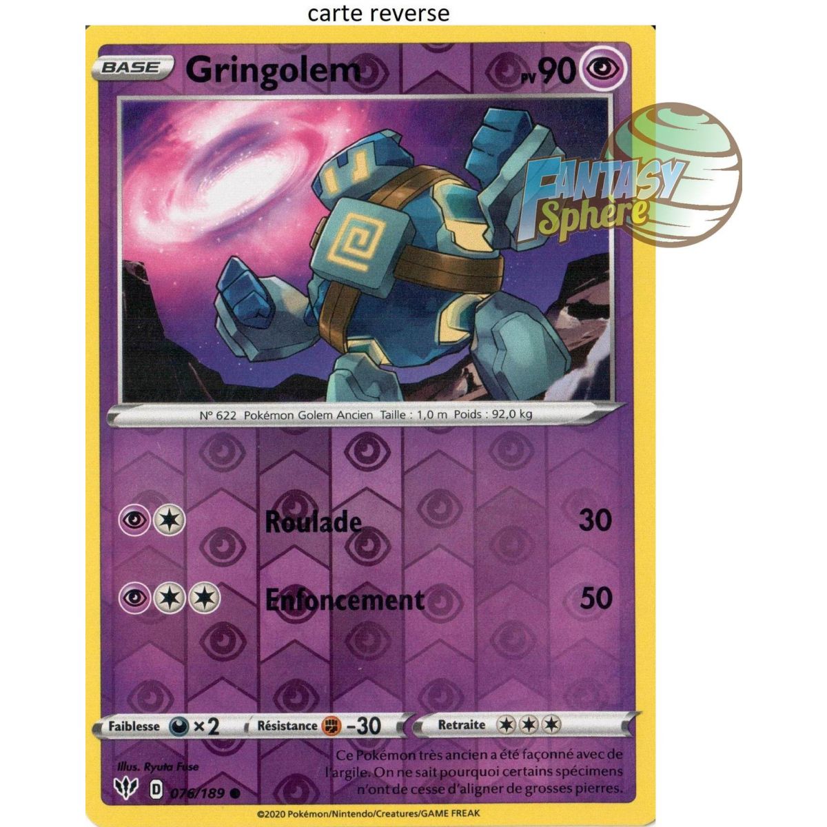 Item Gringolem - Reverse 76/189  - EB03 Ténèbres Embrasées