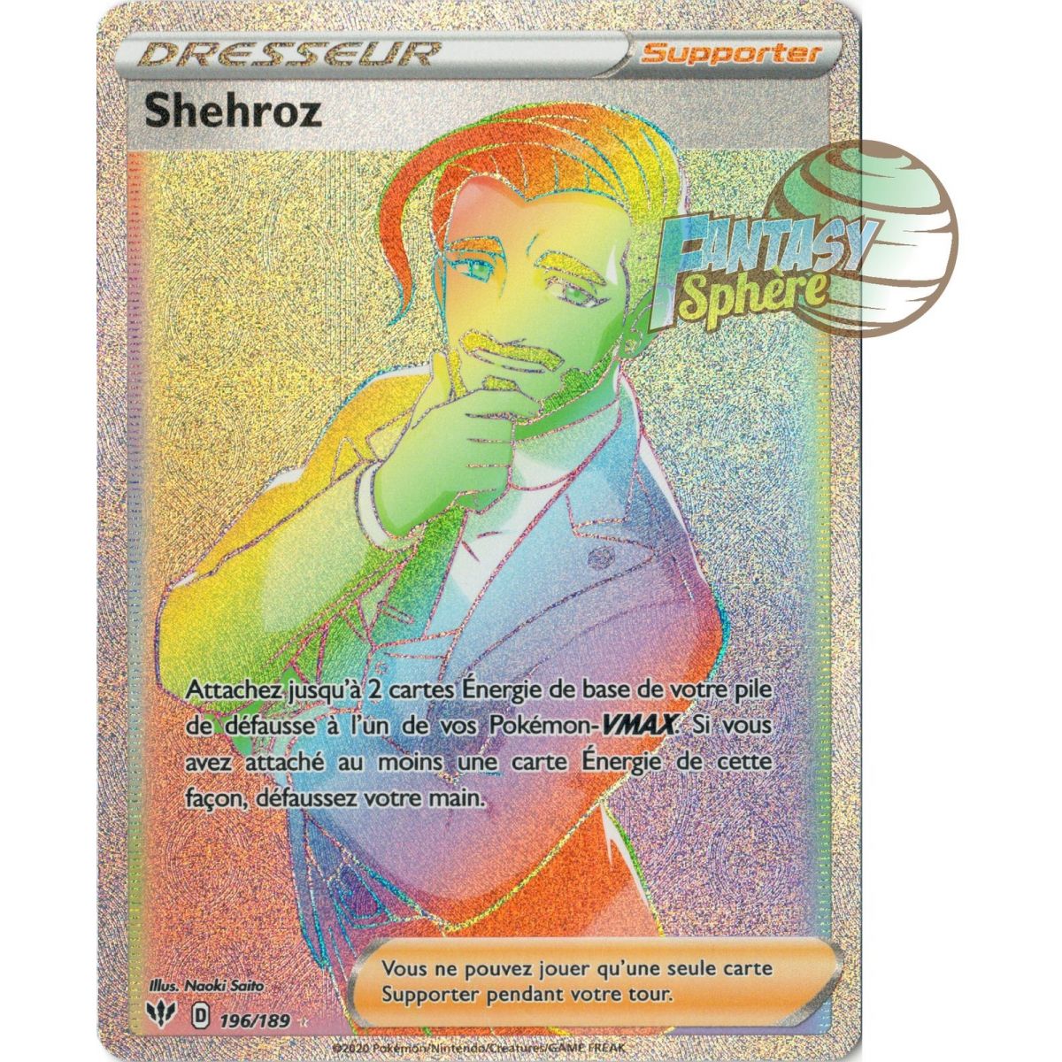 Item Shehroz - Secret Rare 196/189  - EB03 Ténèbres Embrasées