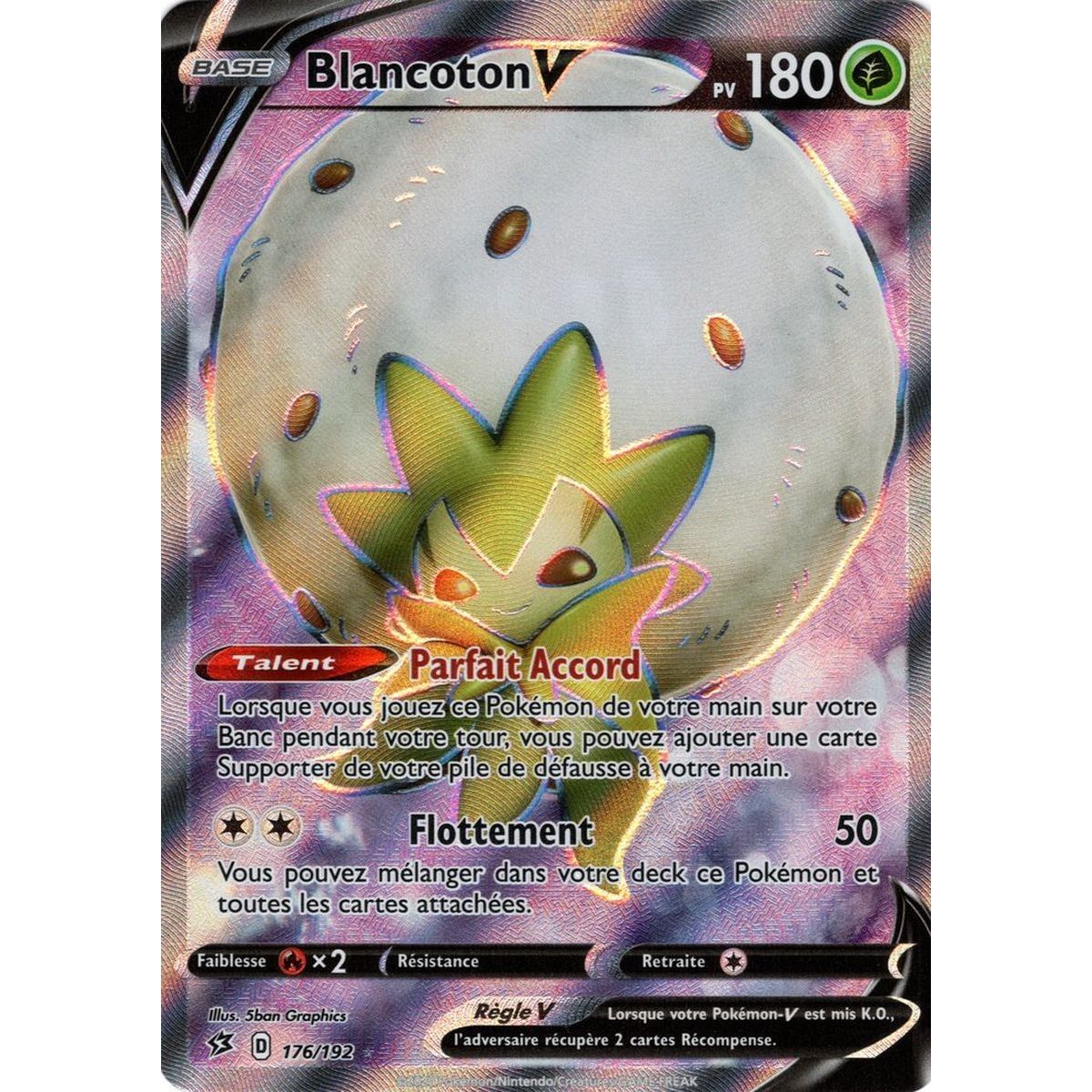 Item Blancoton V - Full Art Ultra Rare 176/192 EB02 Clash des Rebelles