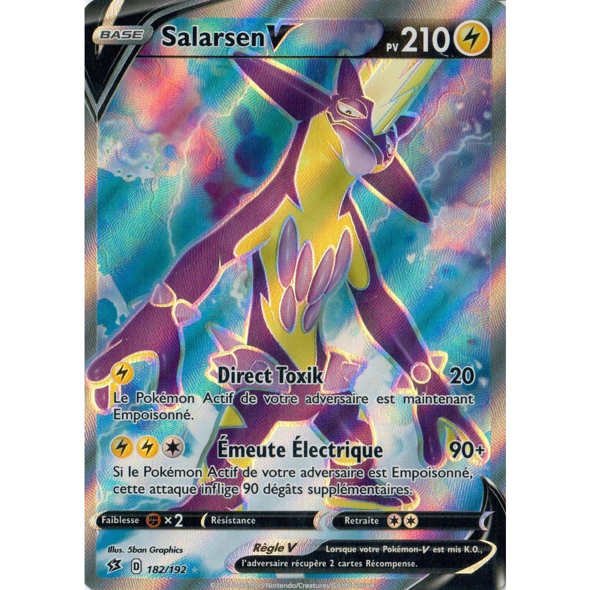 Salarsen V - Full Art Ultra Rare 182/192 EB02 Clash des Rebelles