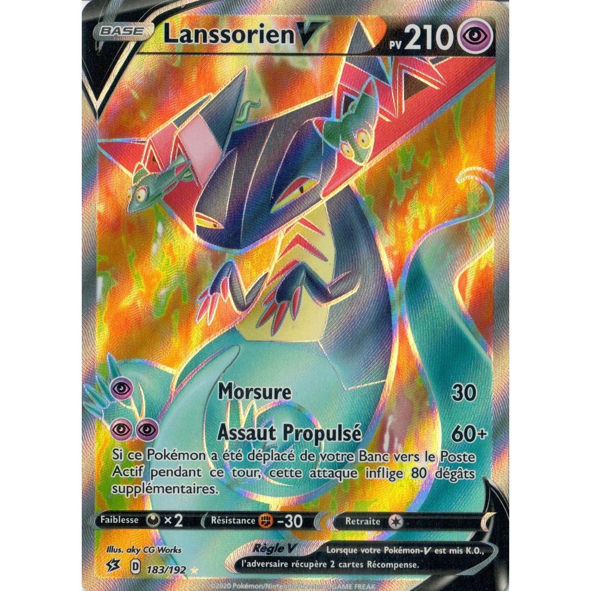 Lanssorien V - Full Art Ultra Rare 183/192 EB02 Clash des Rebelles