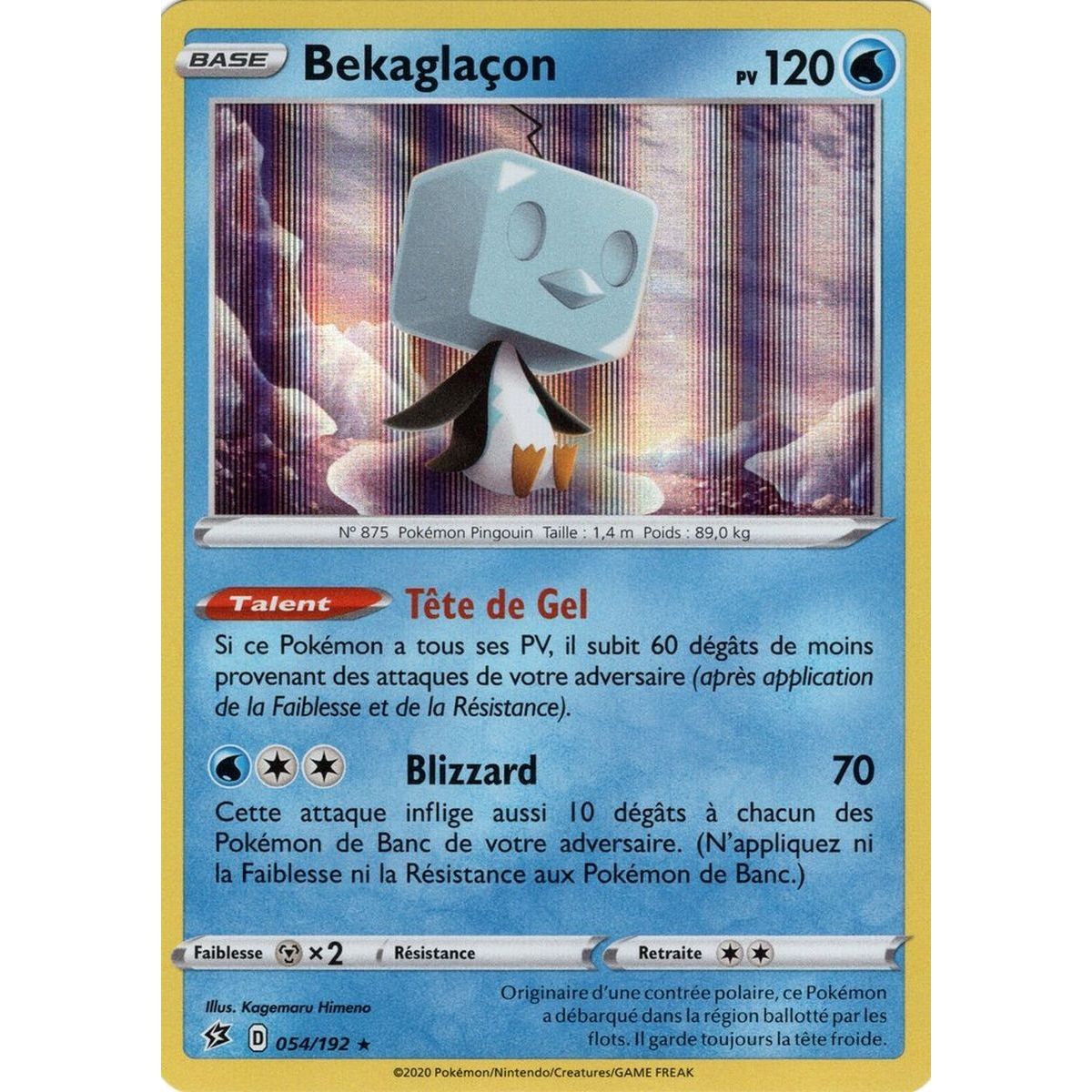 Bekaglaçon - Holo Rare 054/192 EB02 Clash des Rebelles