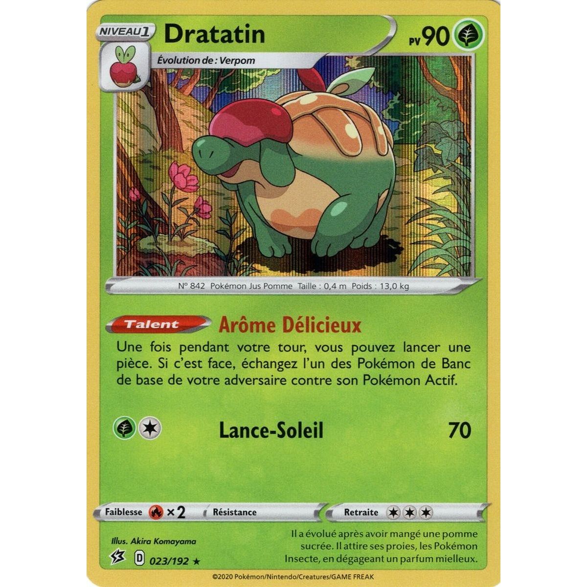 Dratatin - Holo Rare 023/192 EB02 Clash des Rebelles