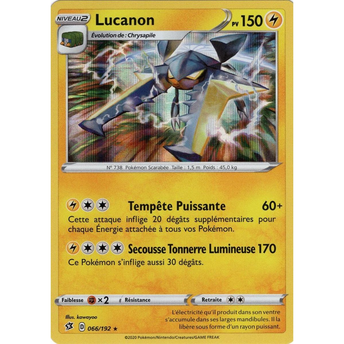 Lucanon - Holo Rare 066/192 EB02 Clash des Rebelles