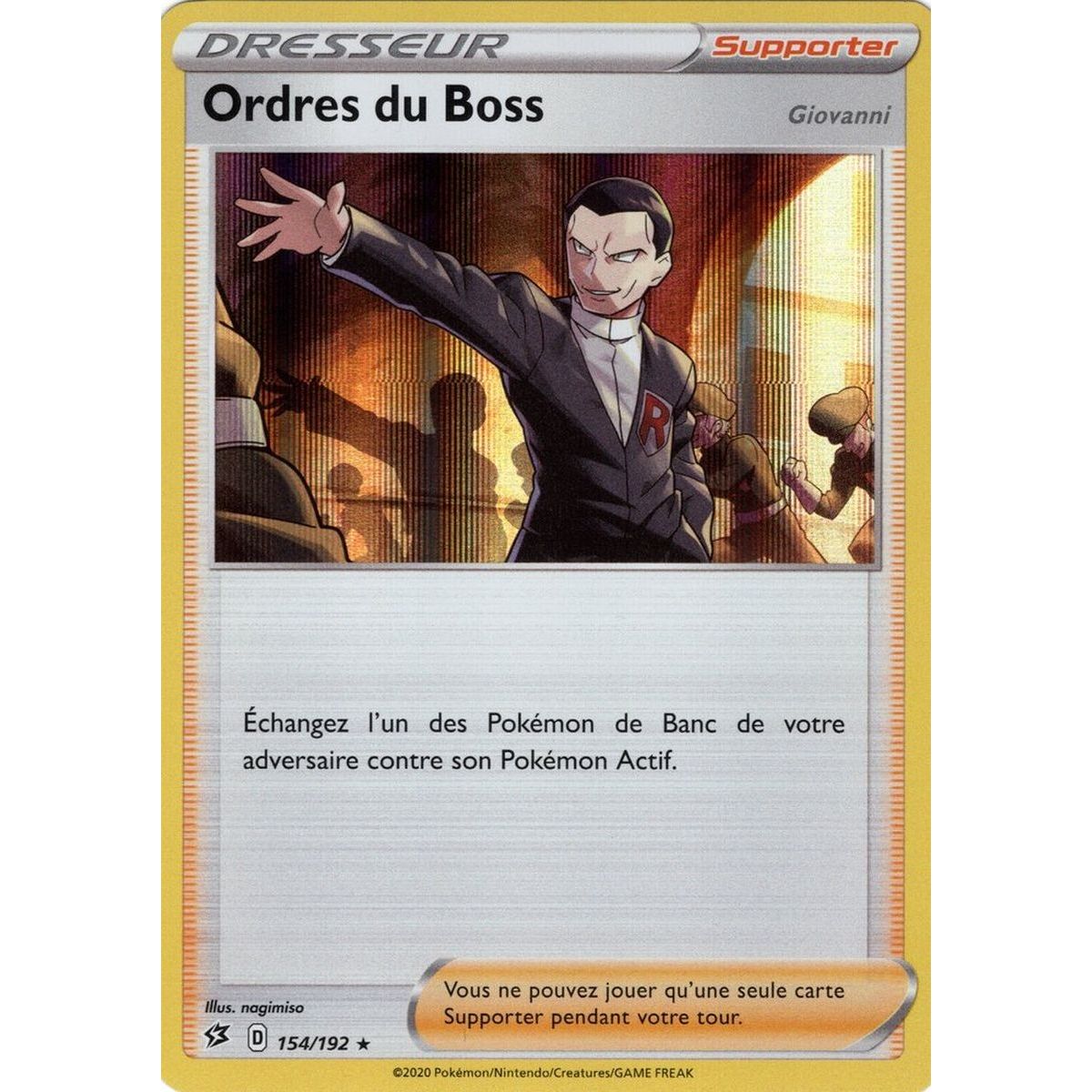 Ordres du Boss - Holo Rare 154/192 EB02 Clash des Rebelles