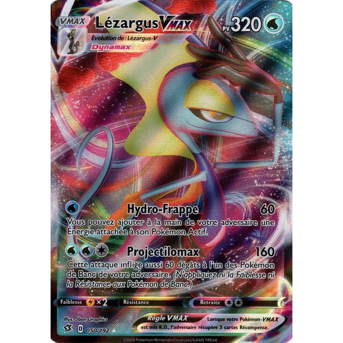 Lézargus VMAX - Ultra Rare 050/192 EB02 Clash des Rebelles