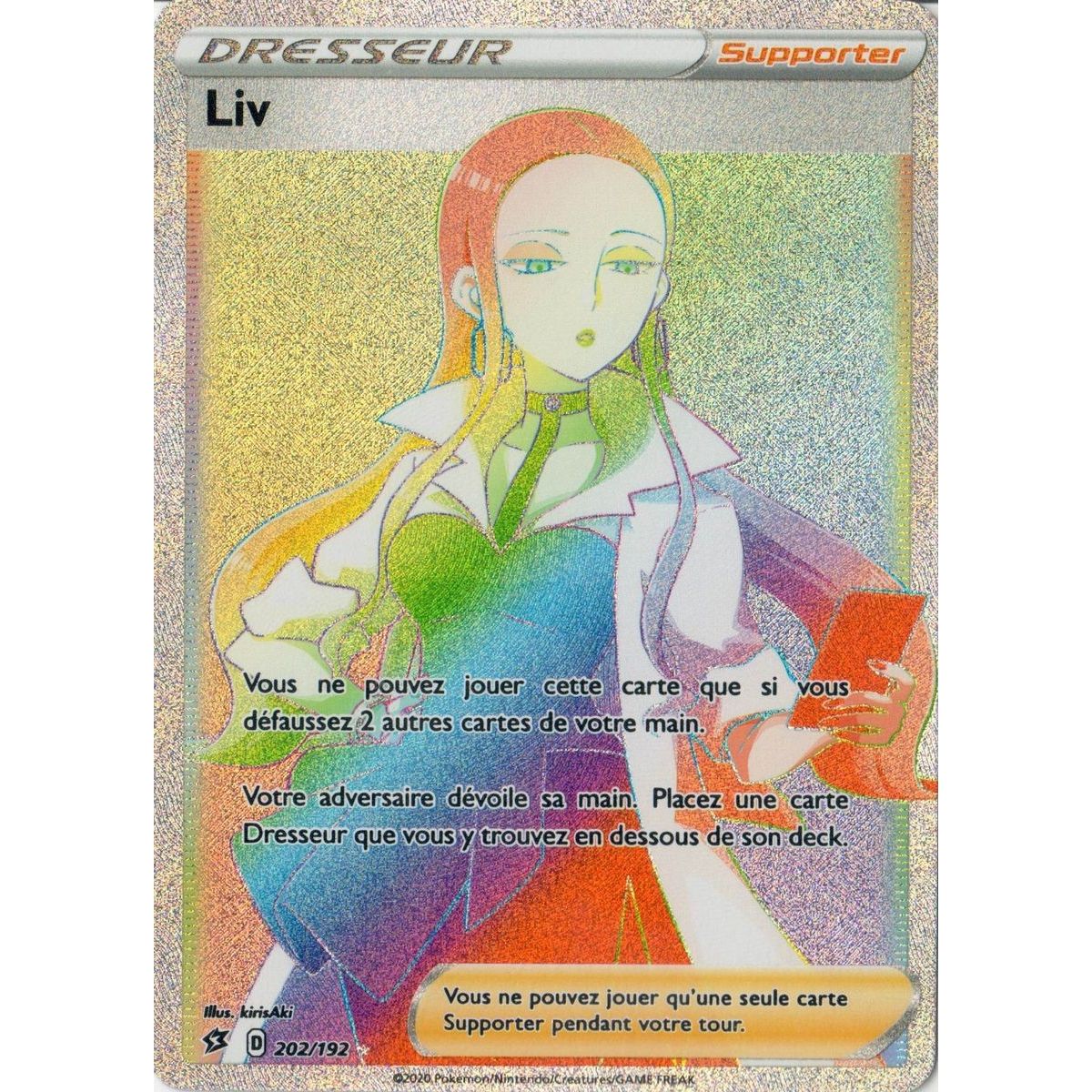 Liv - Secret Rare 202/192 EB02 Clash des Rebelles