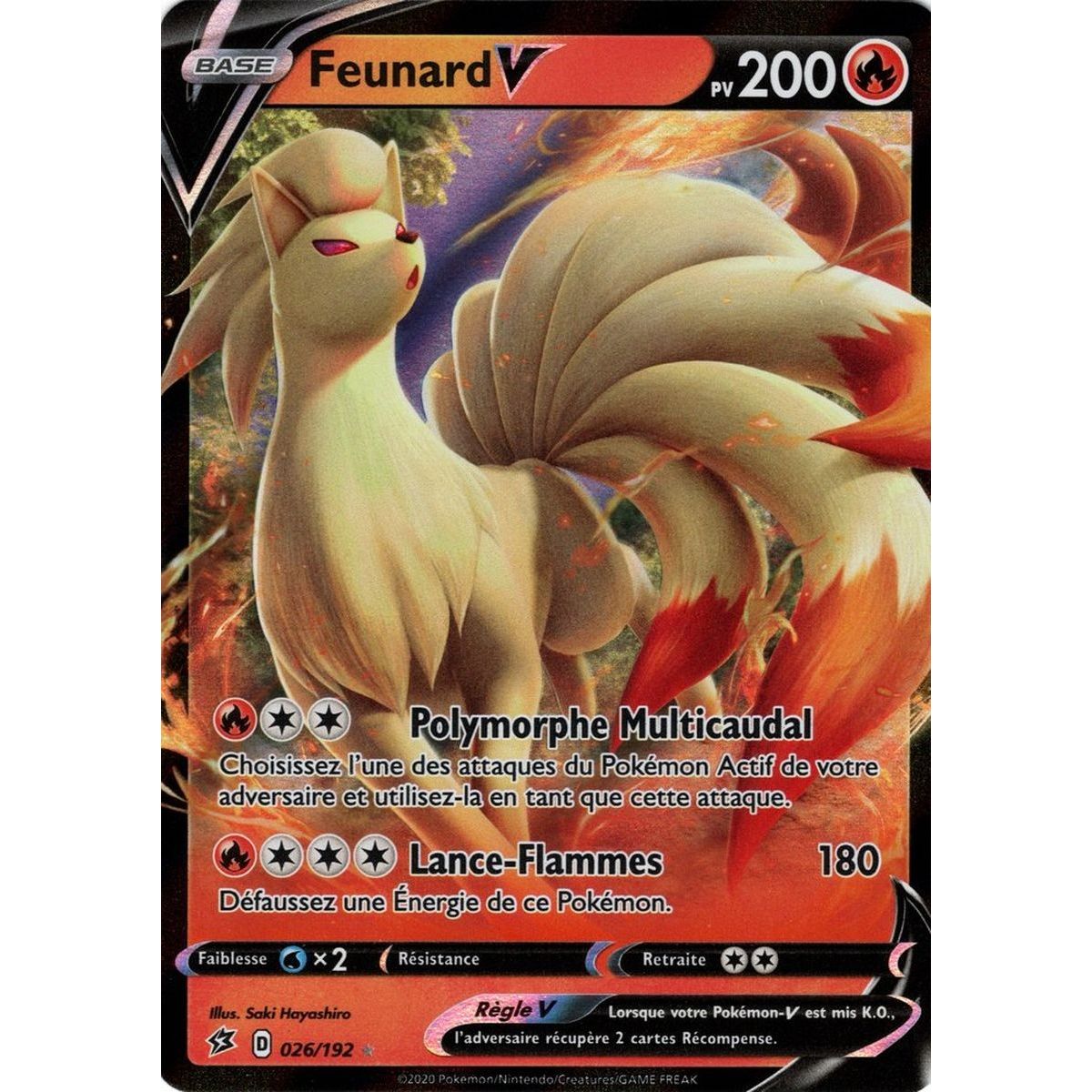 Feunard V - Ultra Rare 026/192 EB02 Clash des Rebelles