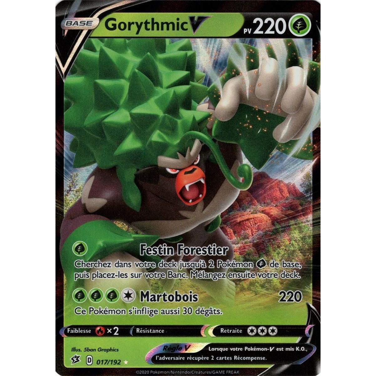 Gorythmic V - Ultra Rare 017/192 EB02 Clash des Rebelles