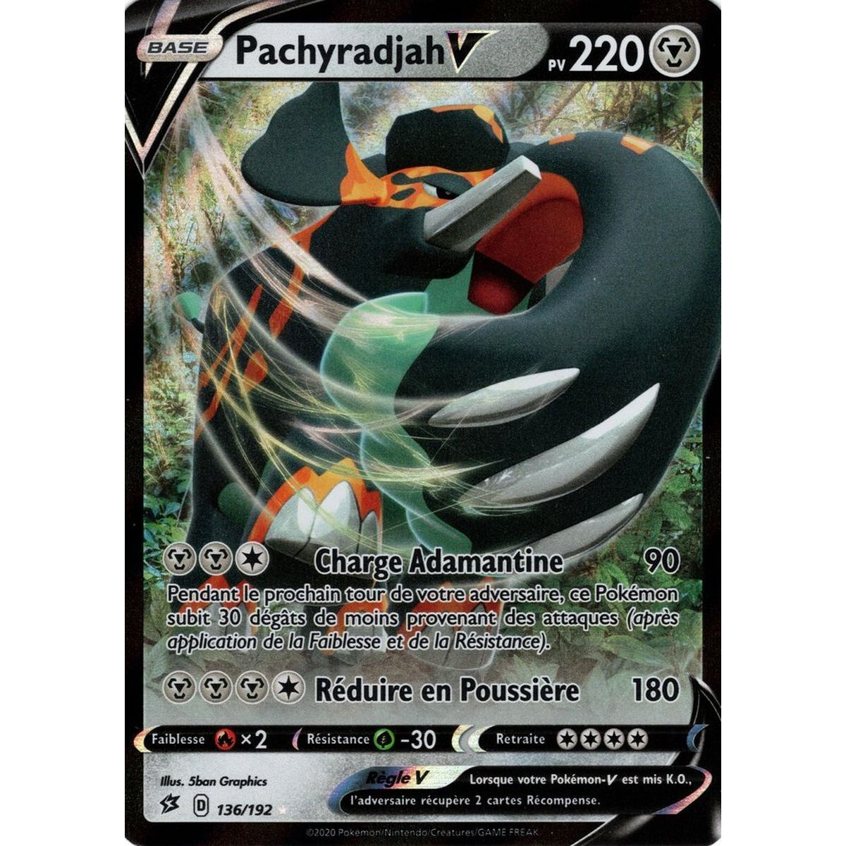 Item Pachyradjah V - Ultra Rare 136/192 EB02 Clash des Rebelles