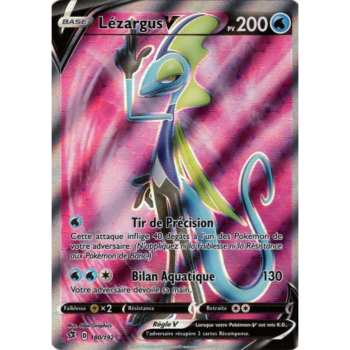 Lézargus V - Full Art Ultra Rare 180/192 EB02 Clash des Rebelles