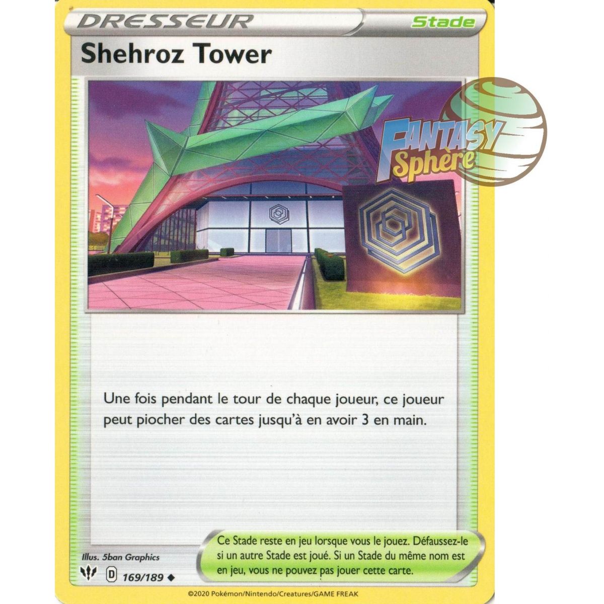 Item Shehroz Tower - Peu Commune 169/189 EB02 Clash des Rebelles