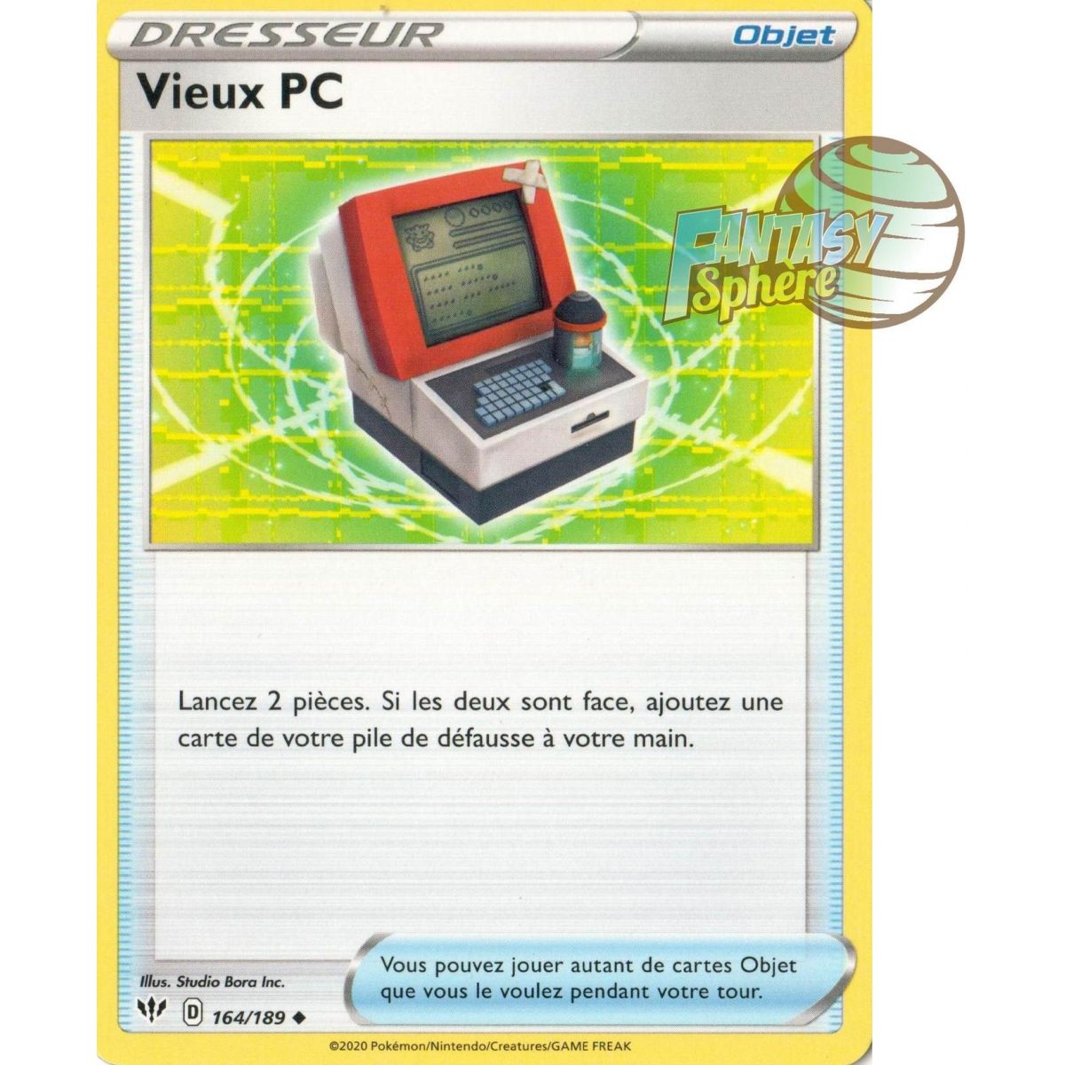 Vieux PC - Peu Commune 164/189 EB02 Clash des Rebelles