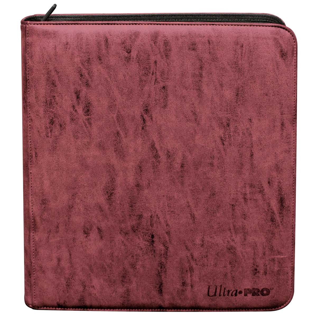 Pro-Binder Premium Suède Playset Ruby Zipper (480)