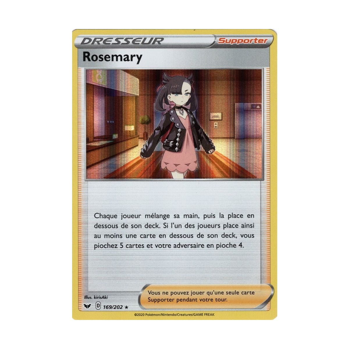 Rosemary - Holo Rare 169/202 EB01 Epée et Bouclier