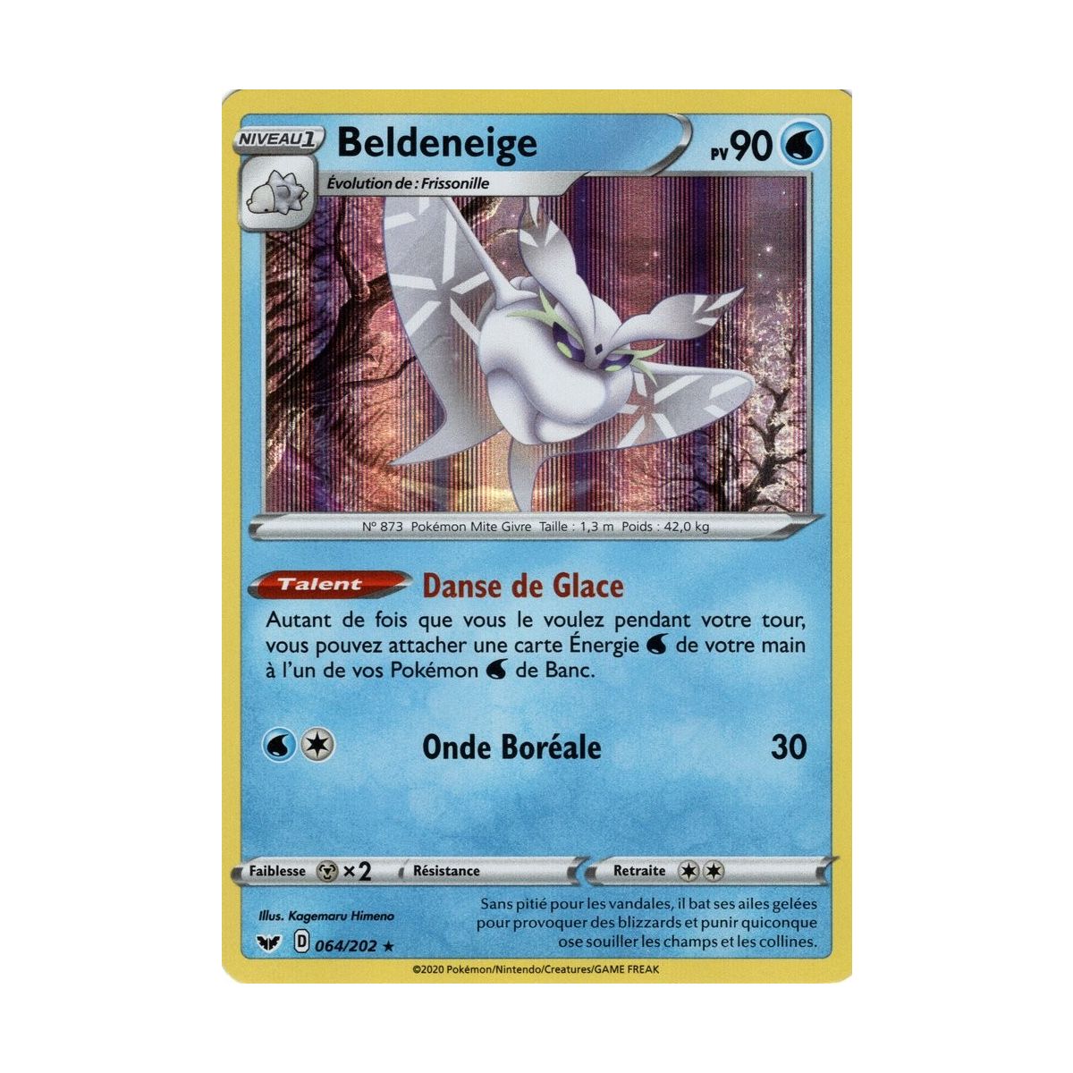 Item Beldeneige - Holo Rare 64/202 EB01 Epée et Bouclier