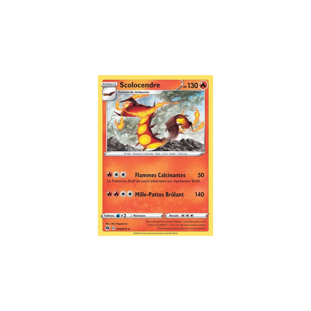 Item Scolocendre - Holo Rare 10/73 EB3. Epée et Bouclier 3.5 : La Voie du Maître