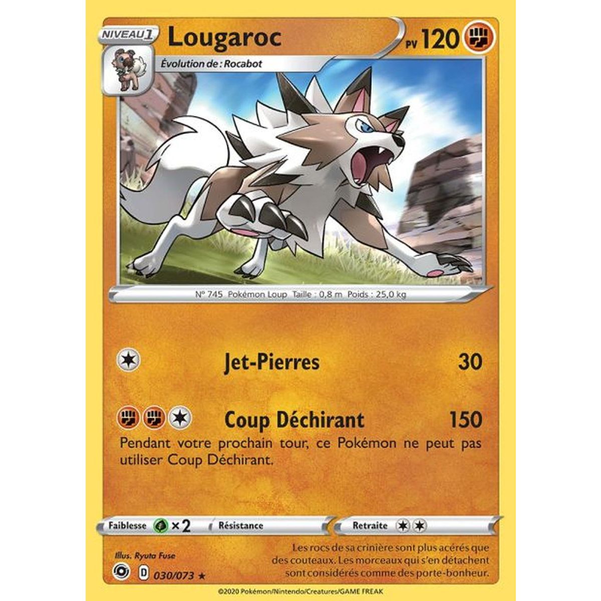 Item Lougaroc - Holo Rare 30/73 EB3. Epée et Bouclier 3.5 : La Voie du Maître