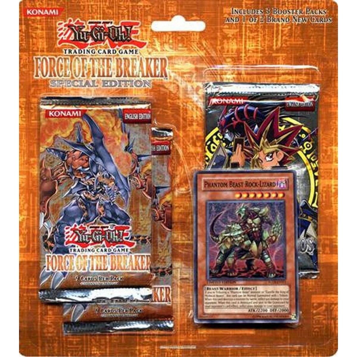 Item *US Print SEALED* Yu-Gi-Oh! - Special Edition - Force Of The Breaker - BLISTER PACK