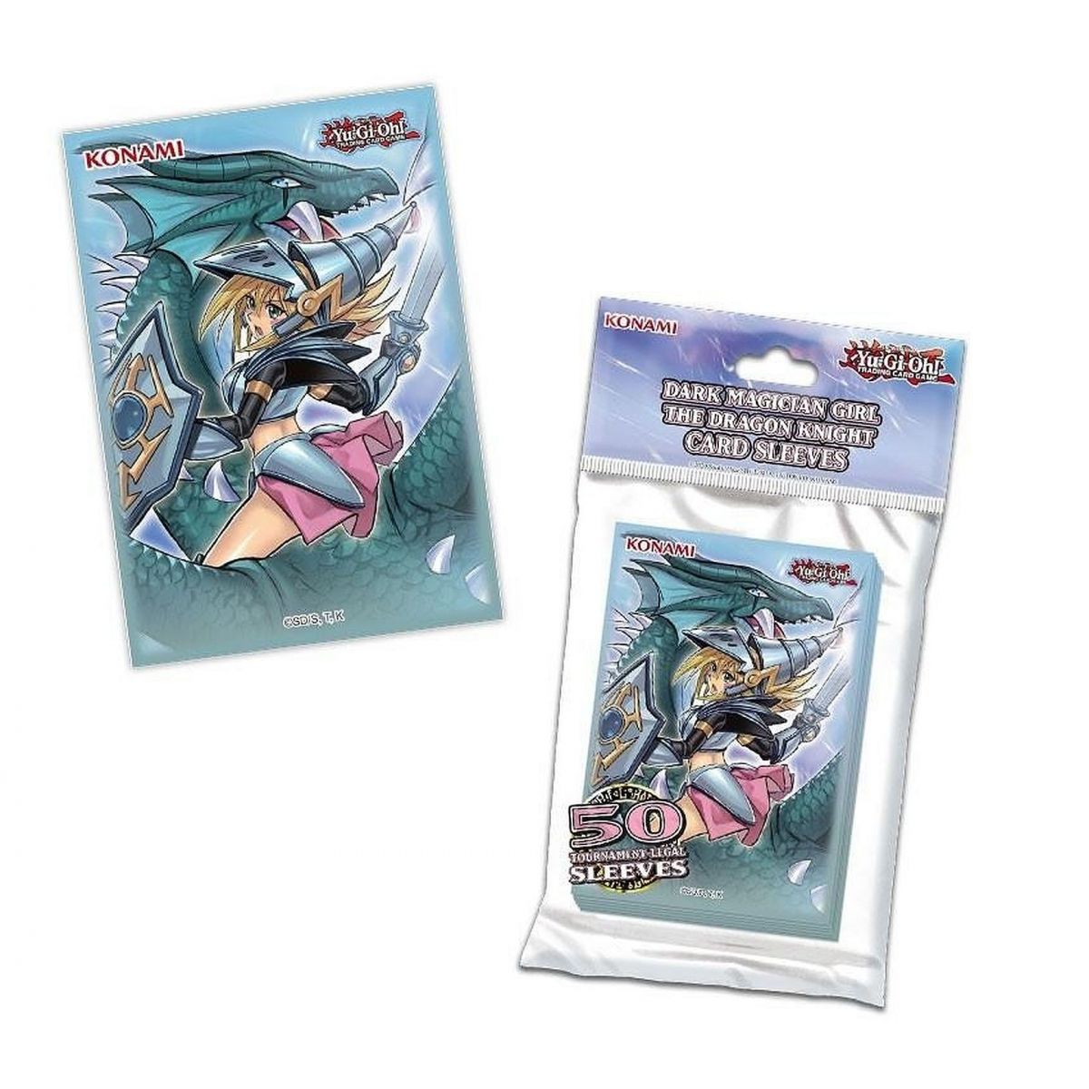 Item Yu-Gi-Oh! - Protèges Cartes - Small - Dark Magician Girl the Dragon Knight