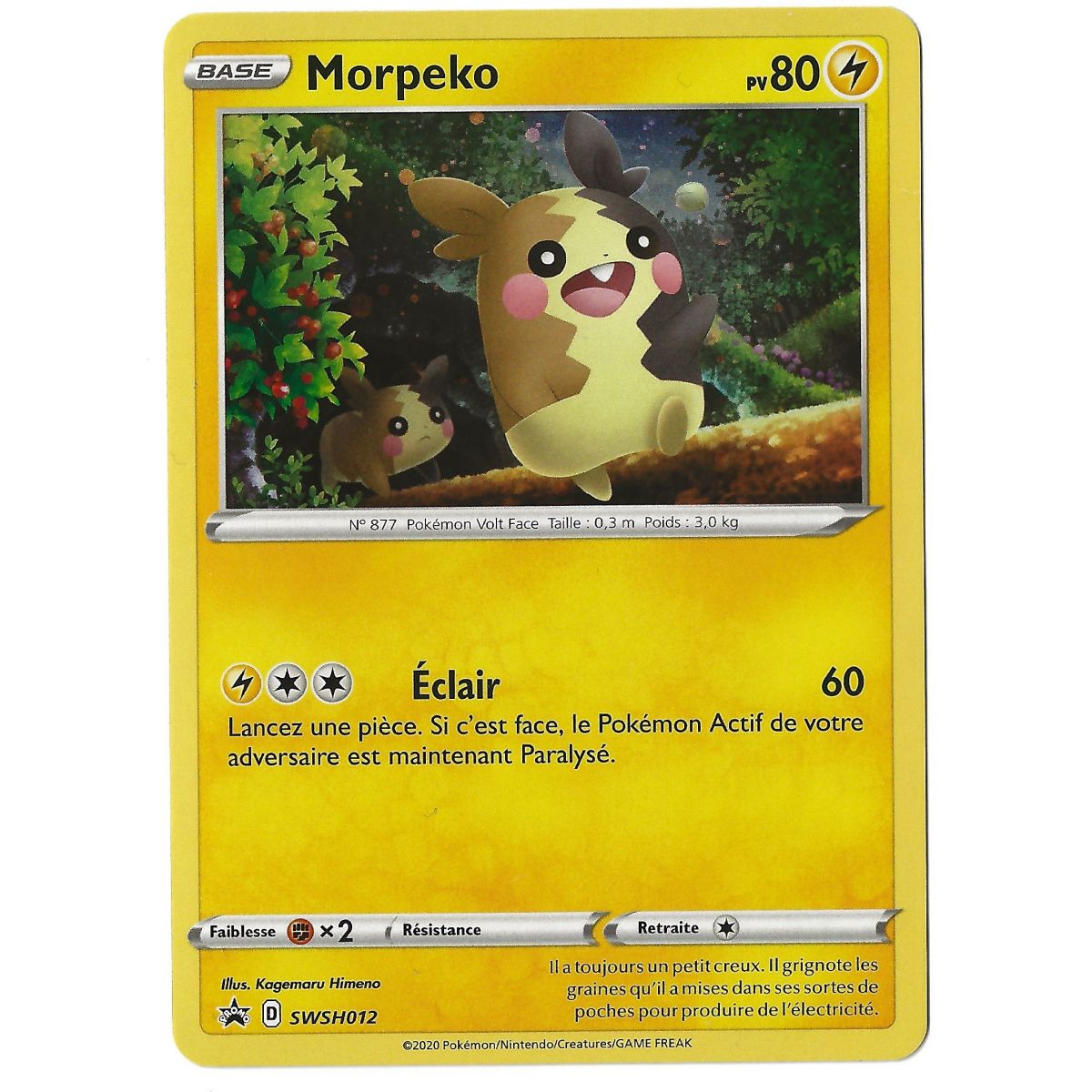 Item Morpeko - Holo Rare - SWSH012