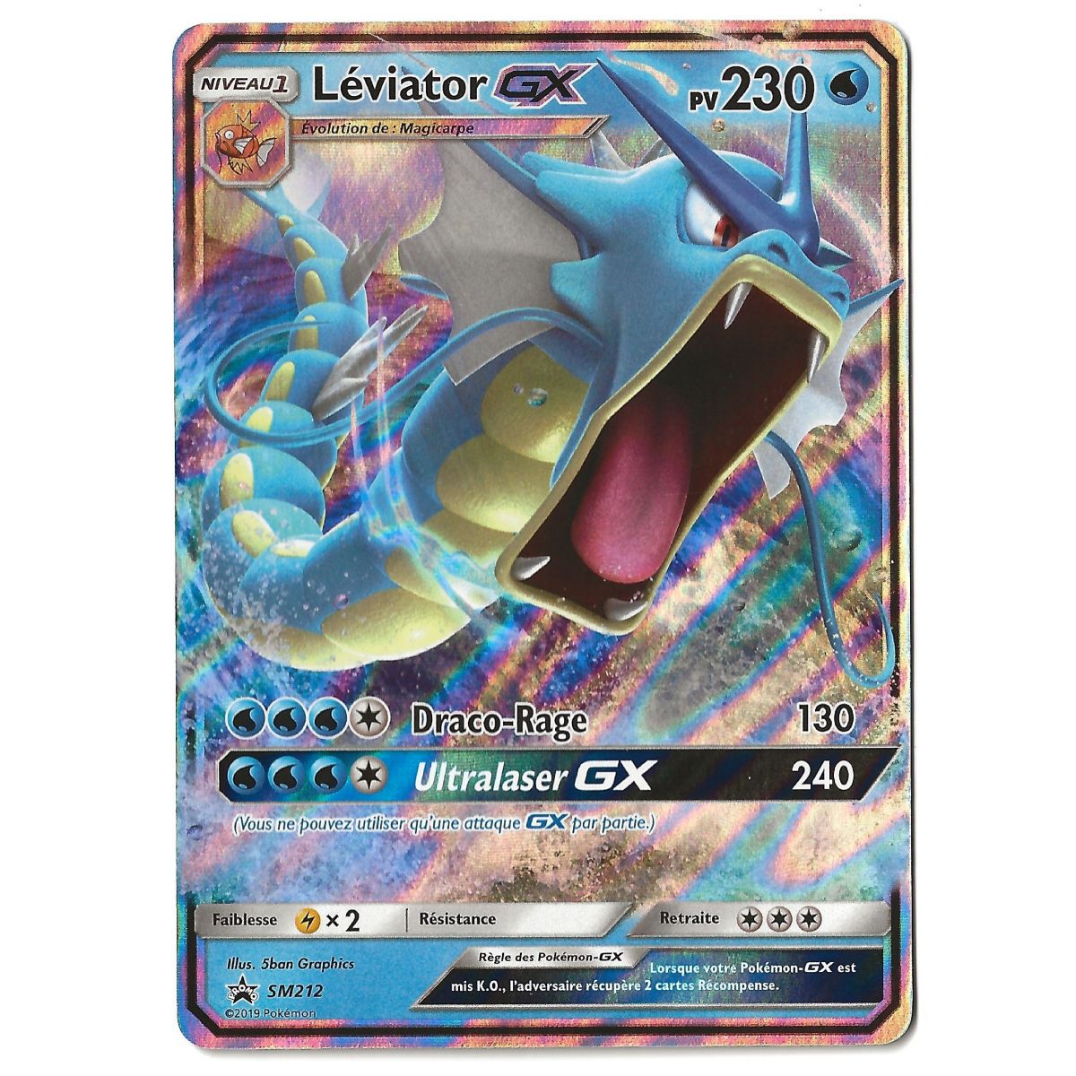Léviator GX - Ultra Rare - SM212