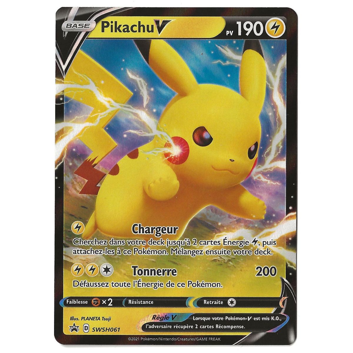 Pikachu V - Ultra Rare - SWSH061