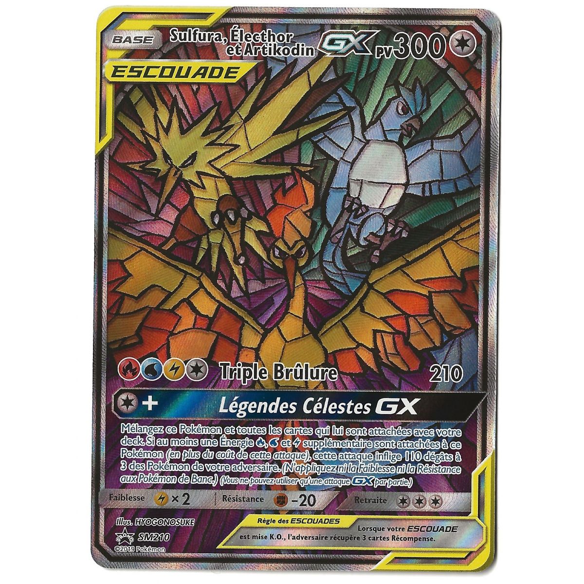 Sulfura, Electhor et Artikodin GX - Ultra Rare - SM210