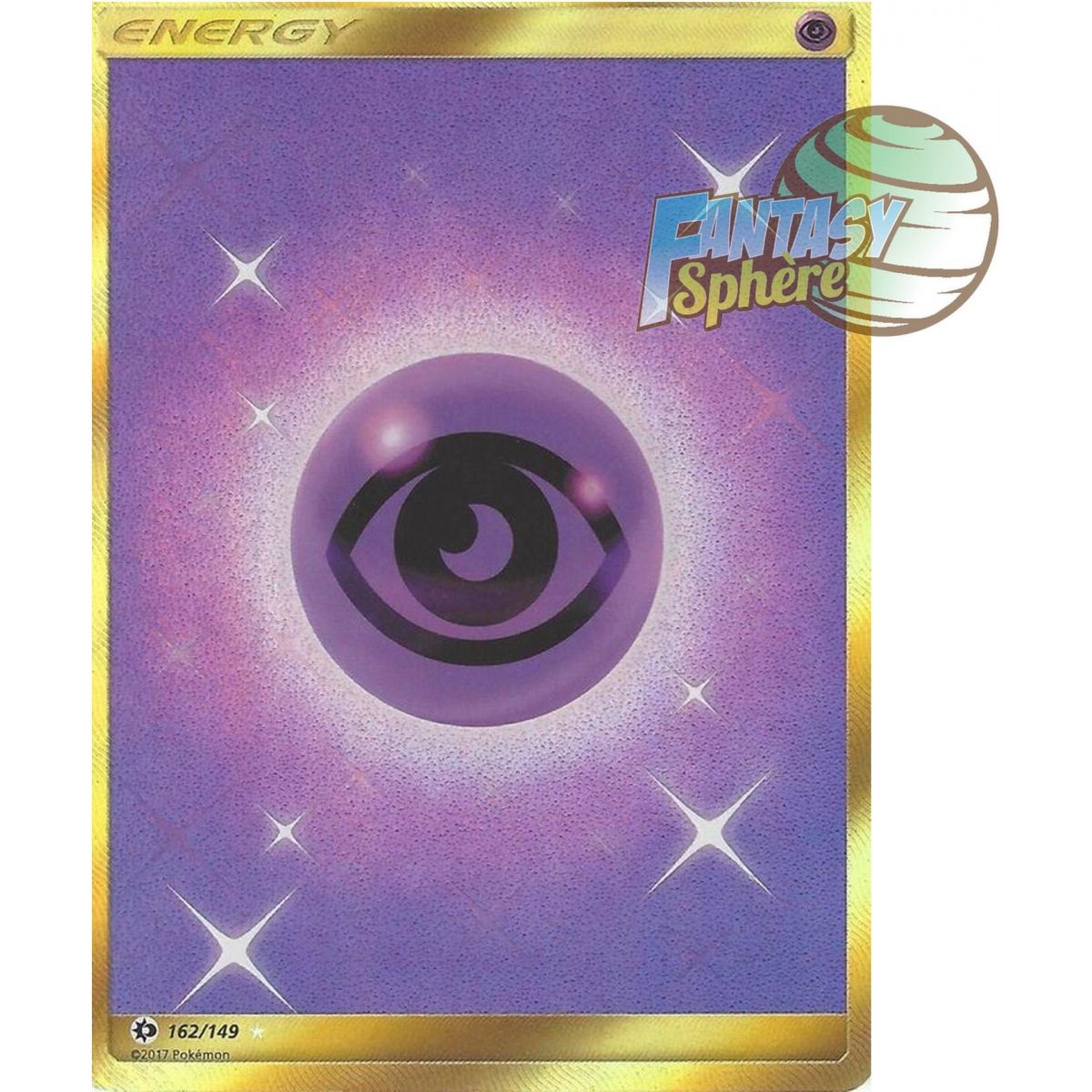 Item Énergie Psy - Secret Rare 162/149 - Soleil et Lune 1