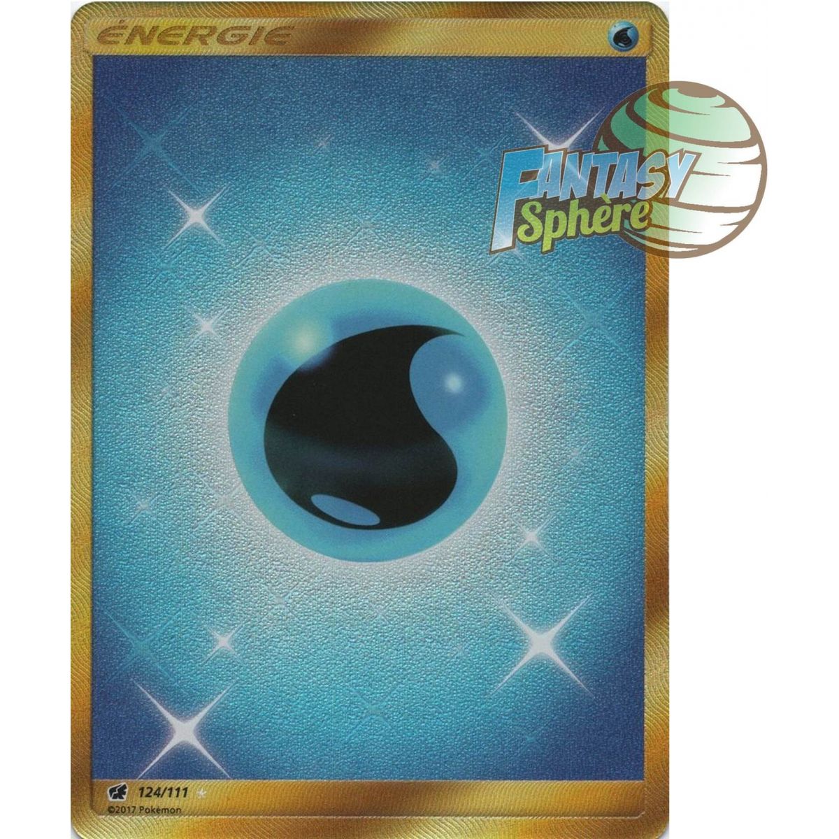 Énergie Eau - Secret Rare 124/111 - Soleil et Lune 4 Invasion Carmin