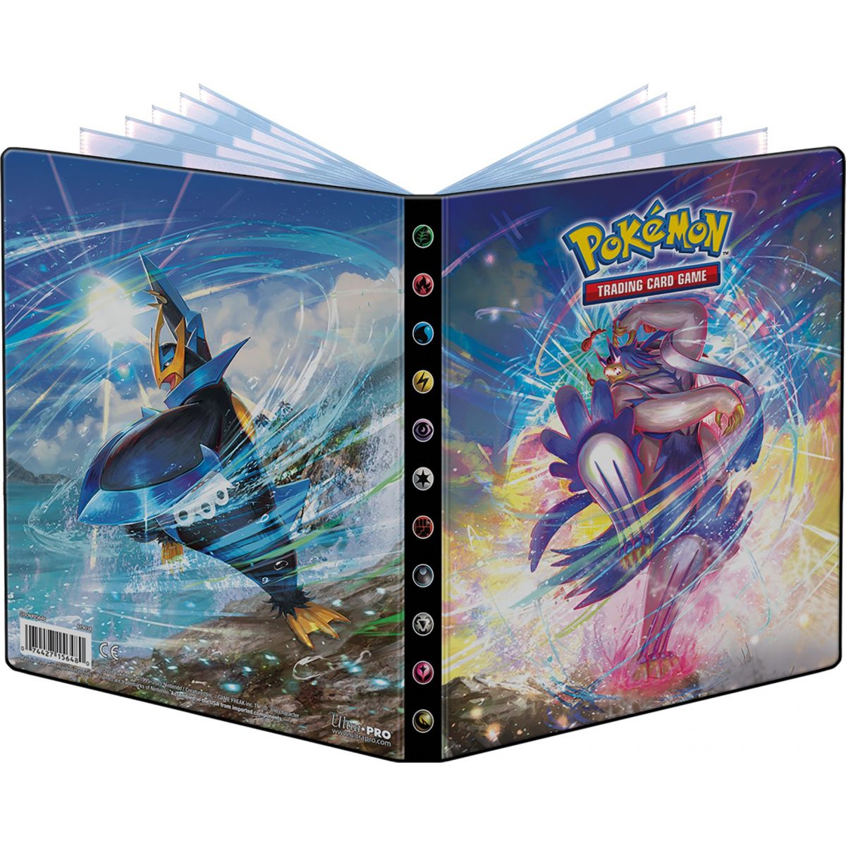 Portfolio 4 Cases pour 80 Cartes - Pokemon - EB05 Style de Combat Shifours Mille Poing VMax